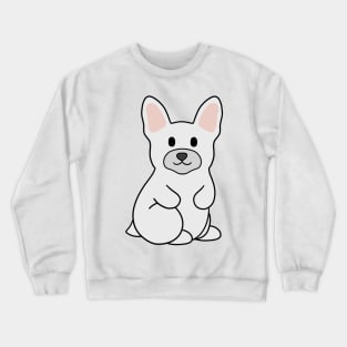 White French Bulldog Crewneck Sweatshirt